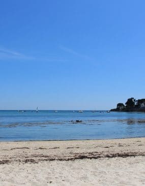 La plage de Beaumer à Carnac