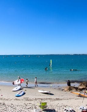 La plage de Saint Colomban à Carnac