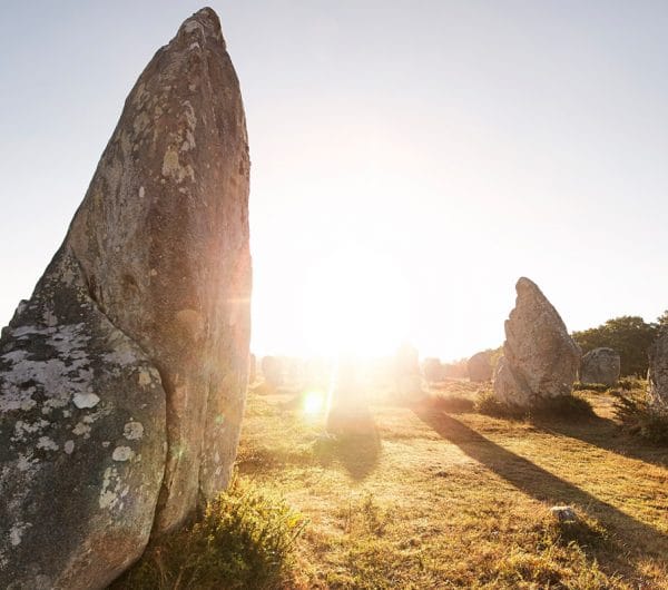 Les menhirs de Carnac