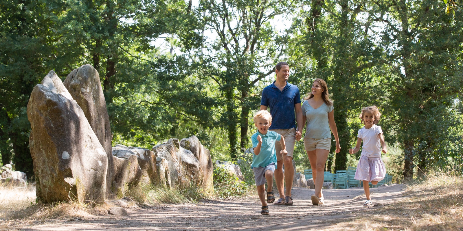 Balade en famille à Carnac