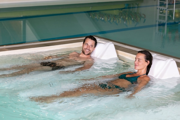 Couple au Spa marin de la Thalasso Thalazur Carnac