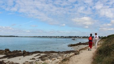 Chemin de randonnee de Saint Colomban à Carnac