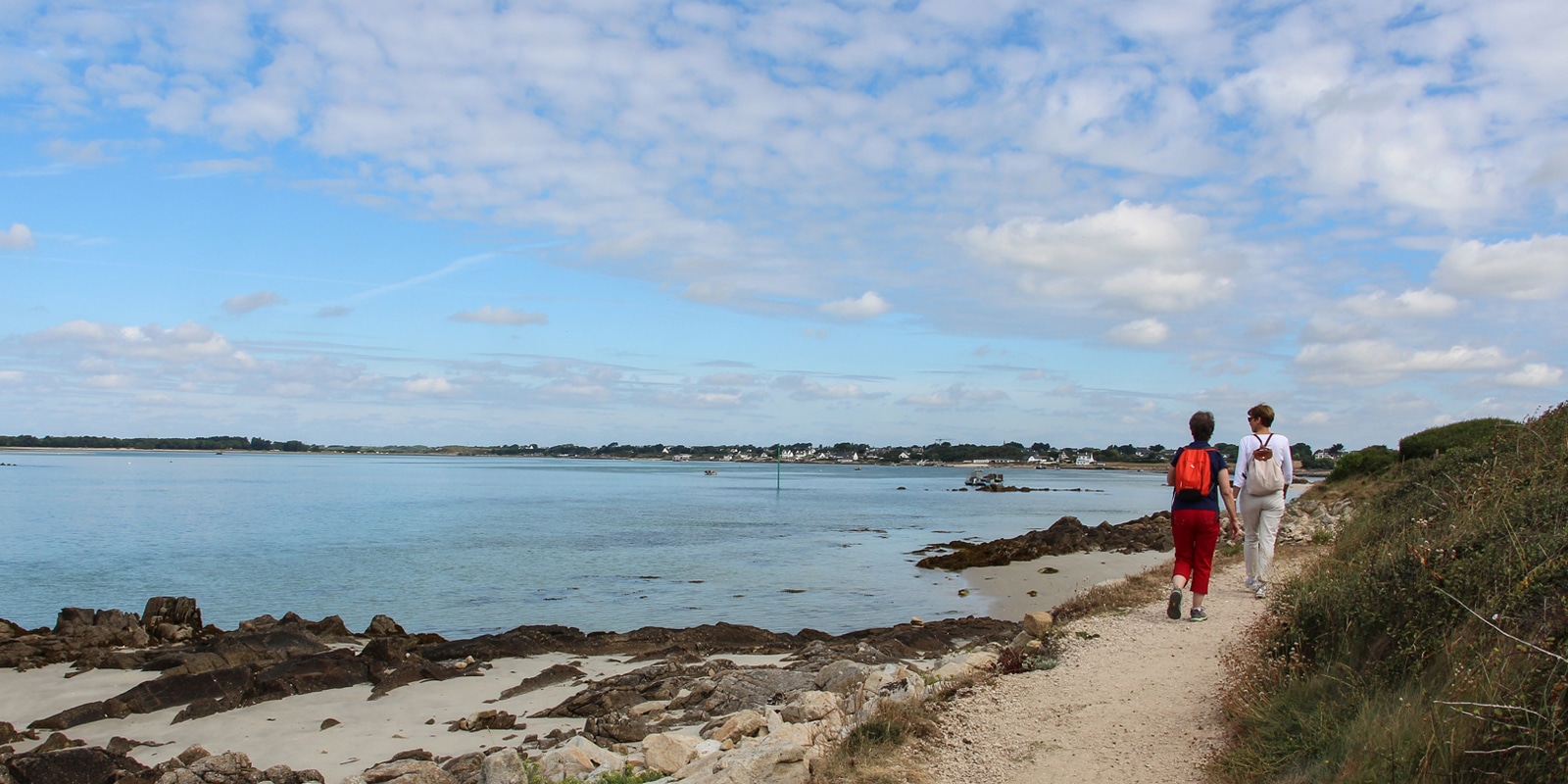 Chemin de randonnee de Saint Colomban à Carnac