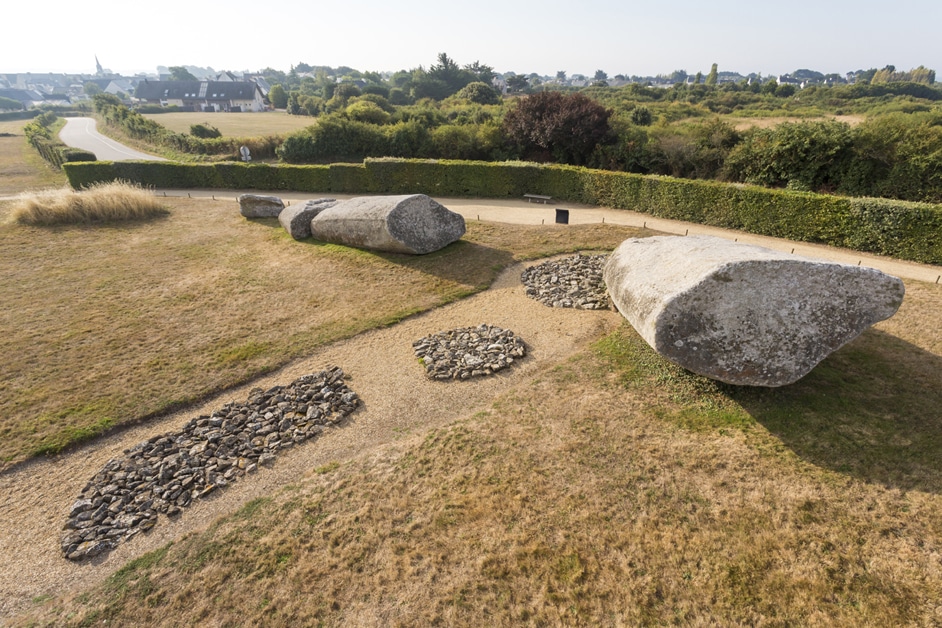 Le grand Menhir brisé de Locmariaquer copyright Fanch Galivel- Paysages de Mégalithes