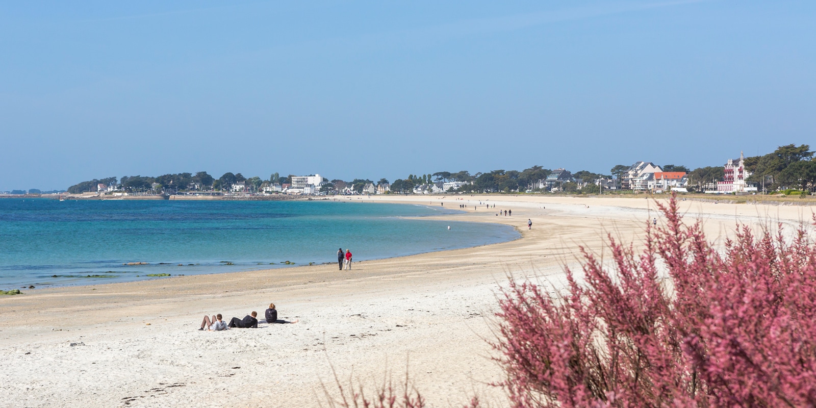 Week-end sur la Grande plage de Carnac