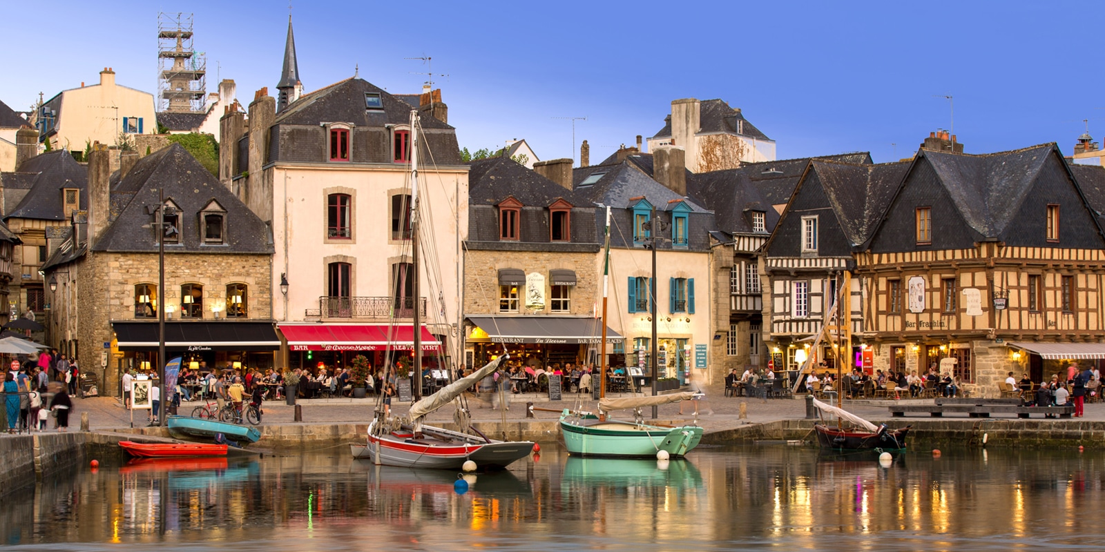 Le port de Saint-Goustan à Auray copyright Simon BOURCIER - Morbihan Tourisme