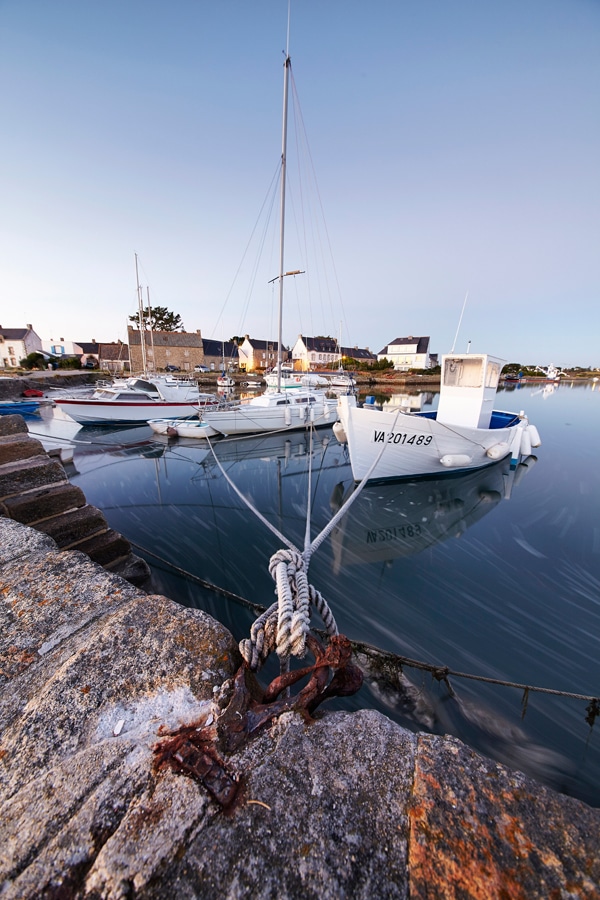 Le Pô à Carnac et ses bateaux