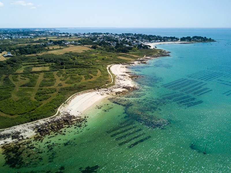 Carnac Saint-Colomban vu du ciel