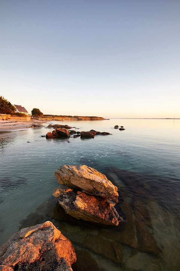 Coucher du soleil à Saint Colomban à Carnac