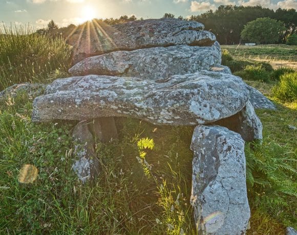 Le dolmen de Kermario à Carnac