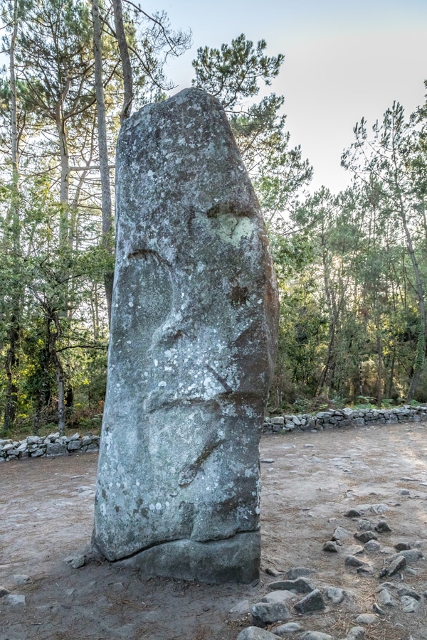 Le menhir Géant du Manio à Carnac