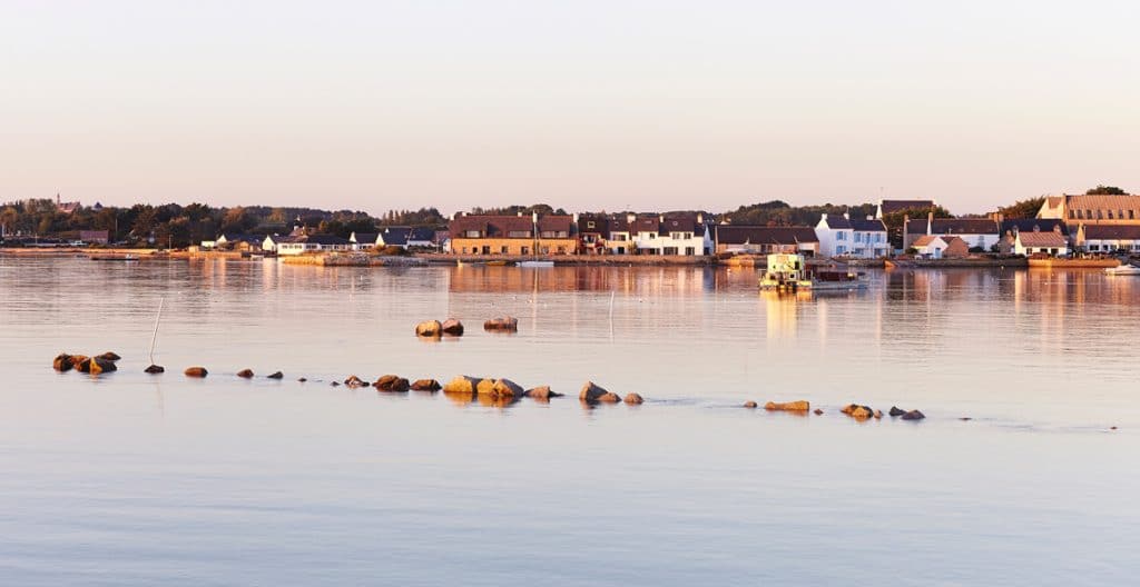 Le Pô et son paysage ostréicole à Carnac