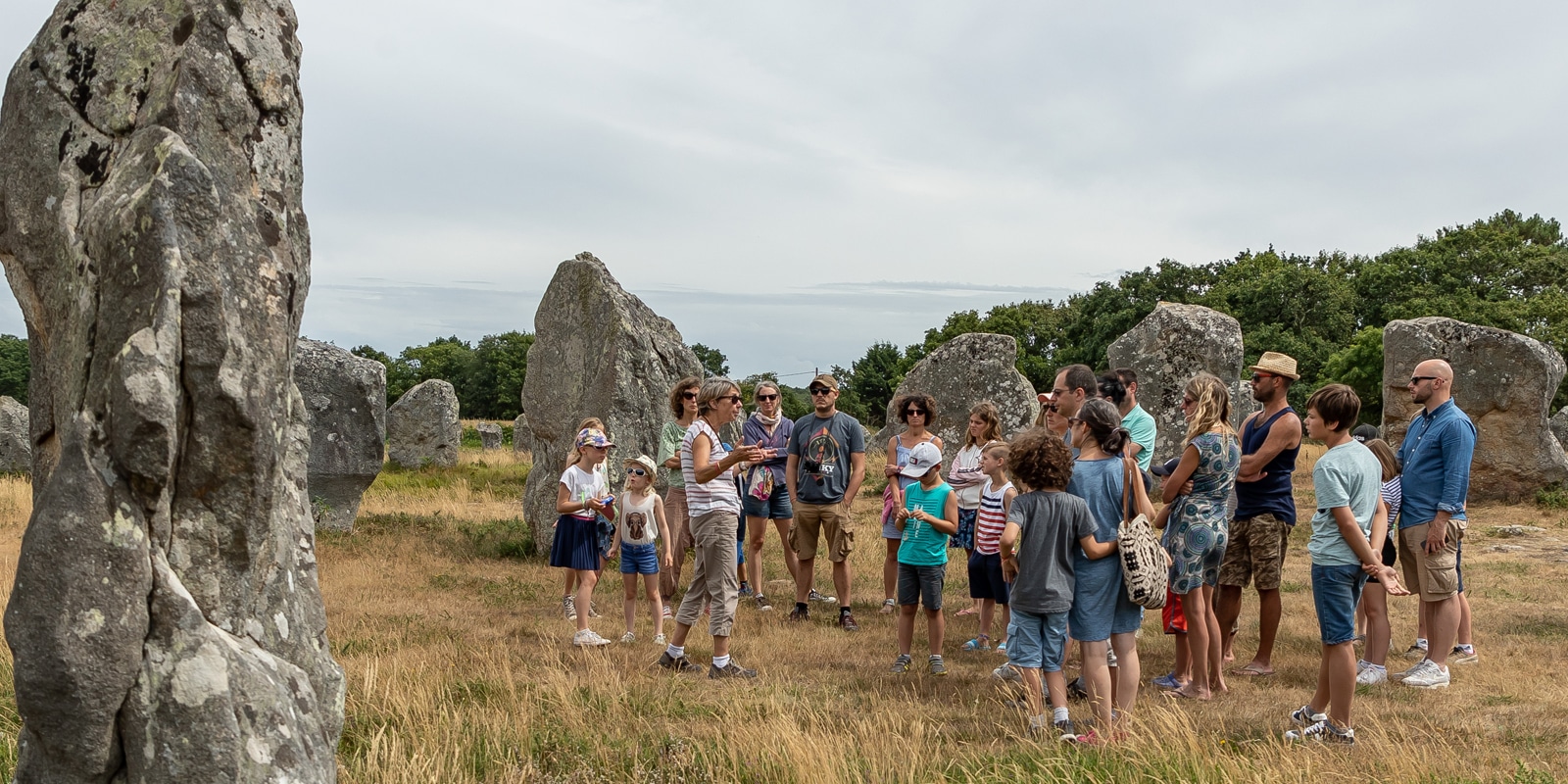 Visite guidée à Carnac