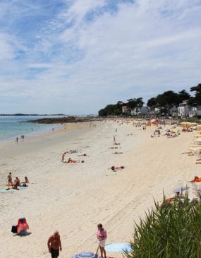 Webcam view of Légenèse beach in Carnac