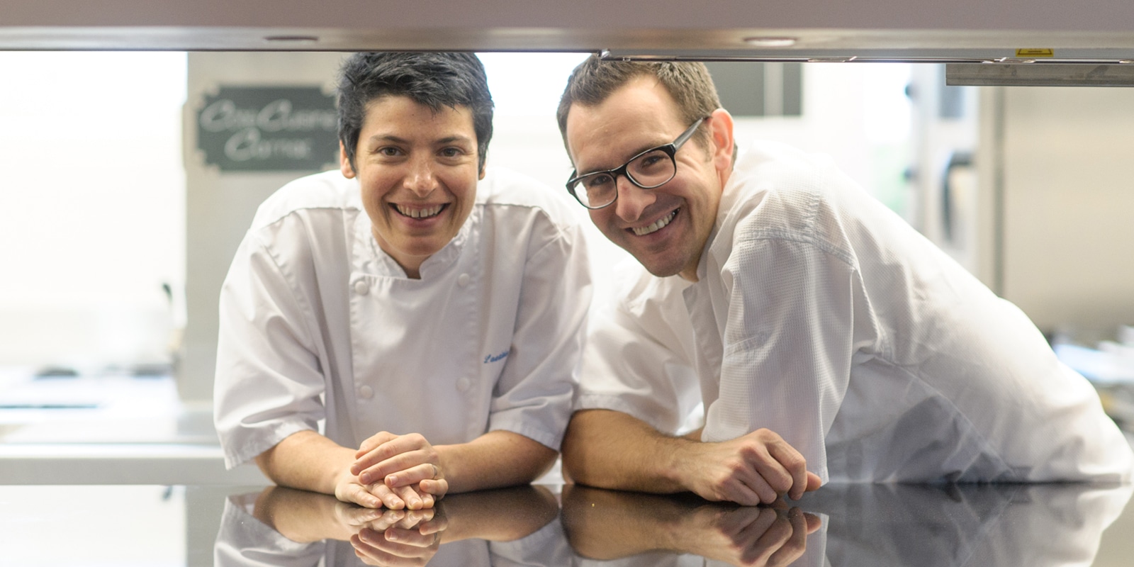 Les chefs du restaurant étoilé Côté Cuisine à Carnac