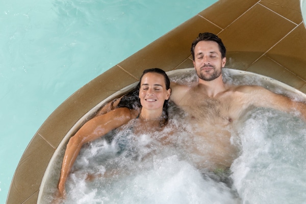 Couple au spa marin à la Thalasso Thalazur Carnac