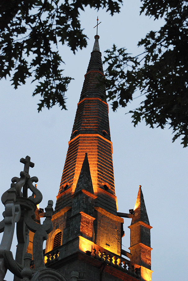 Clocher de Saint Cornély à Carnac