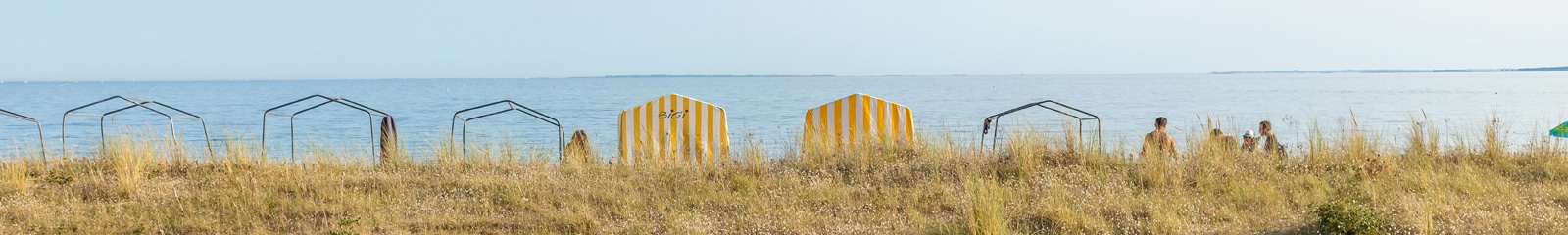 Tente bord de mer Carnac Philippe Meunier