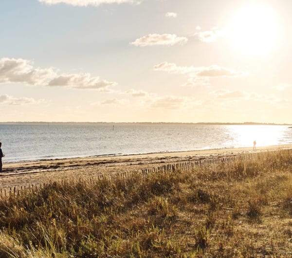 Couple sur la Grande Plage de Carnac