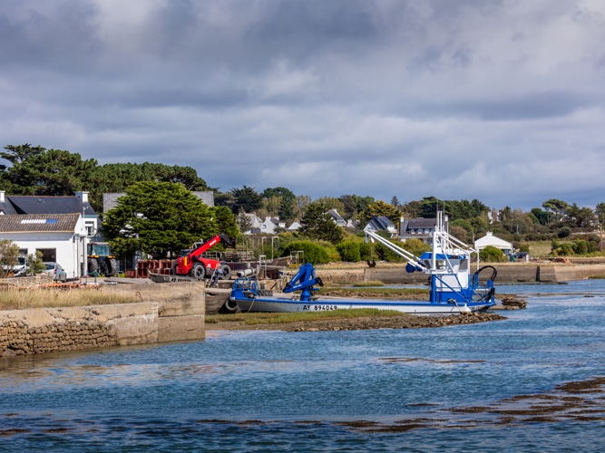 Chantier ostréicole au Pô à Carnac copyright Philippe Meunier