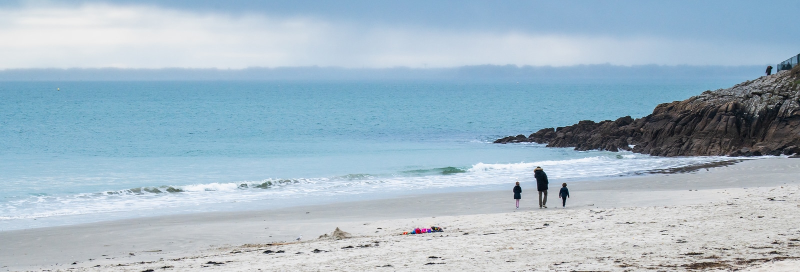 Temps de pluie Carnac plage