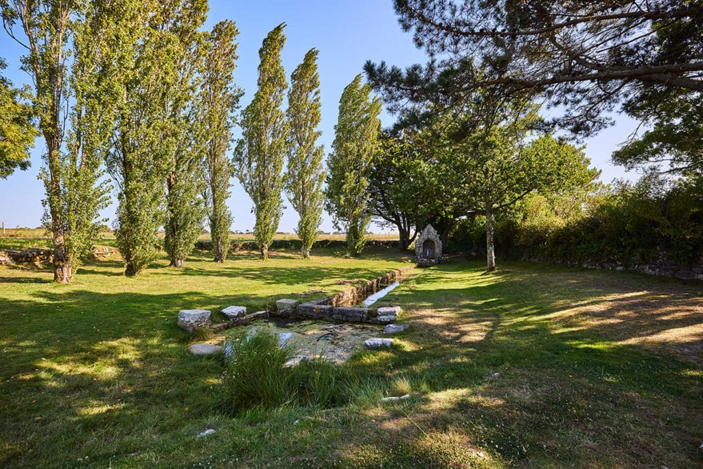 Fontaine Saint Colomban à Carnac