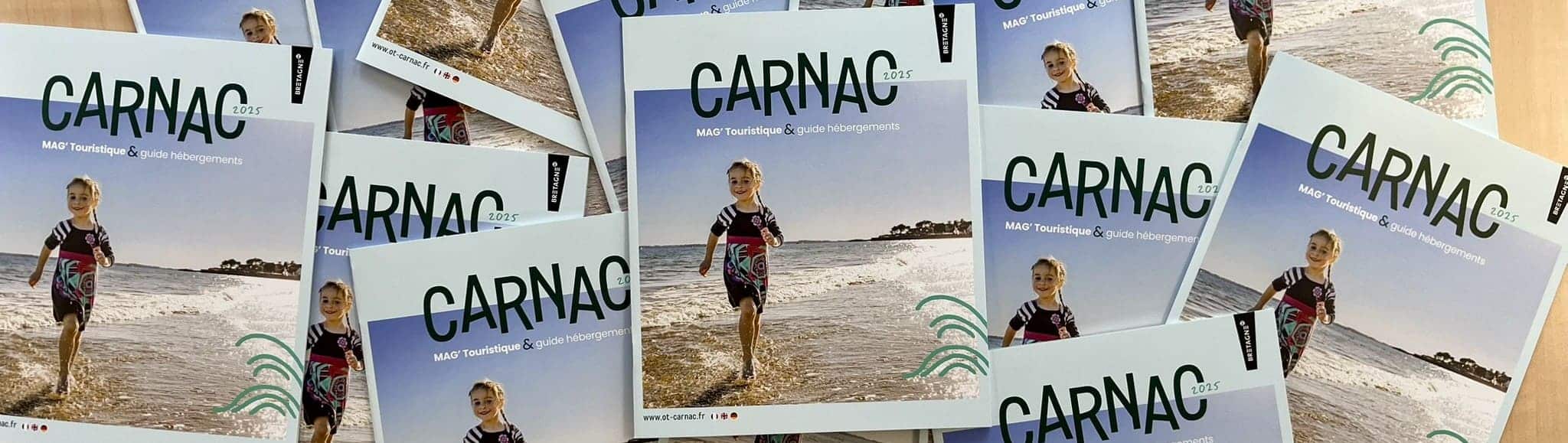 Brochure de l'Office de Tourisme de Carnac - Guide hébergement