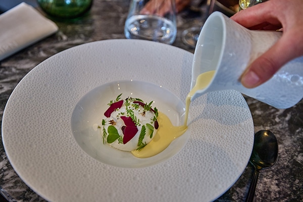 Dessert au restaurant Le Cairn à Carnac crédit photos Philippe Meunier 
